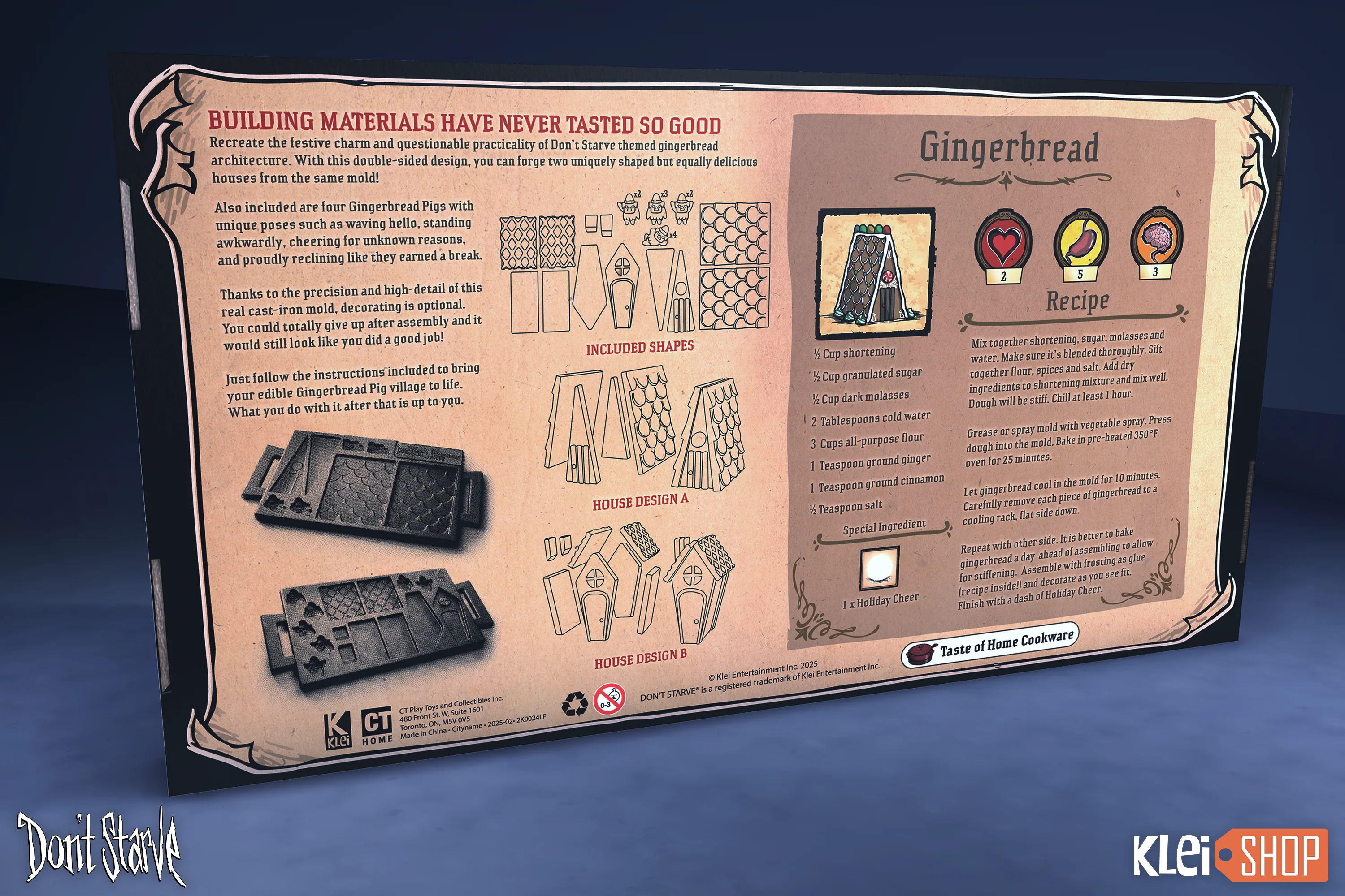 Don't Starve: Pig House Gingerbread Mold (LIMITED EDITION) - Image 3