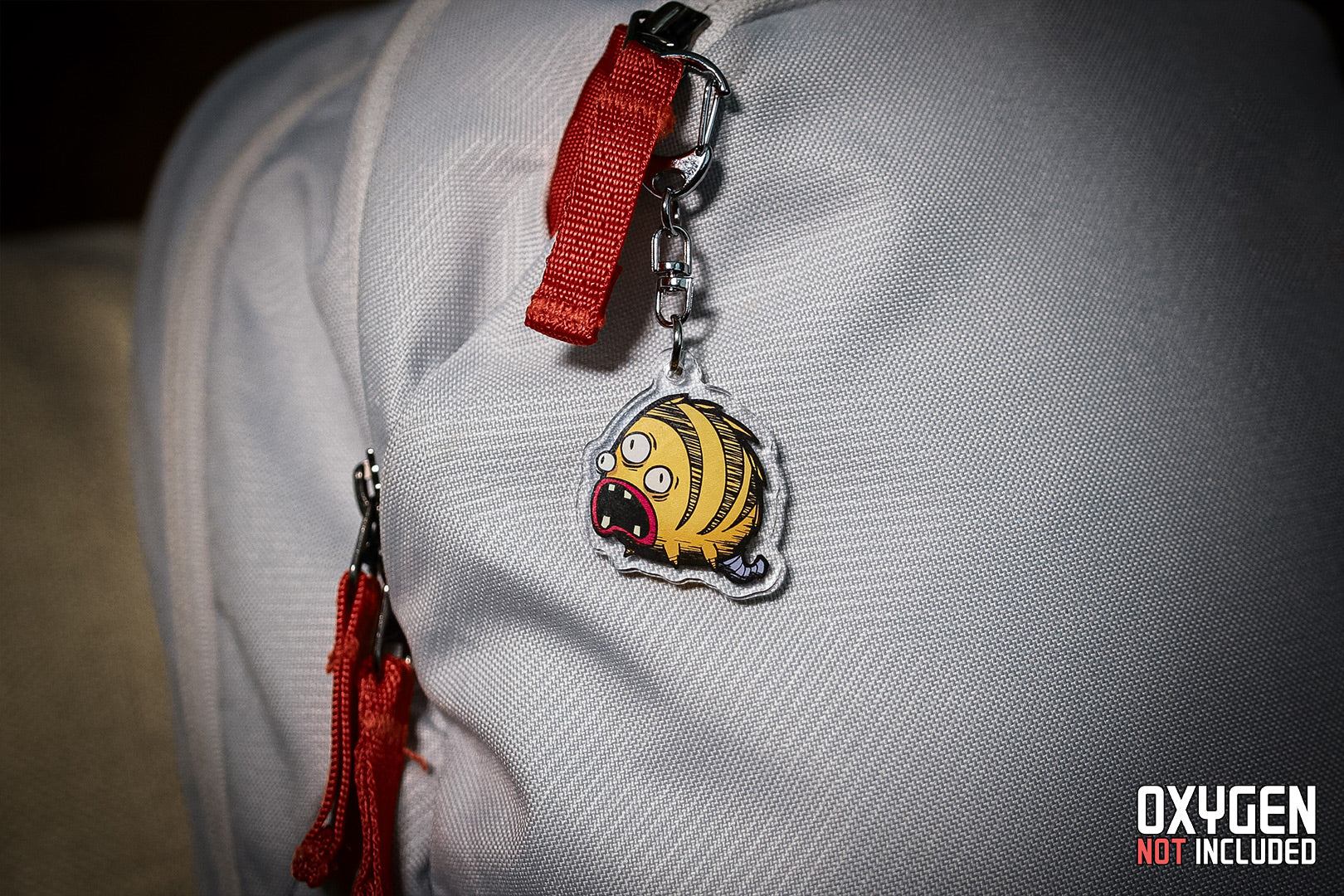 Oxygen Not Included: Puft Acrylic Keychain Charm - Image 4