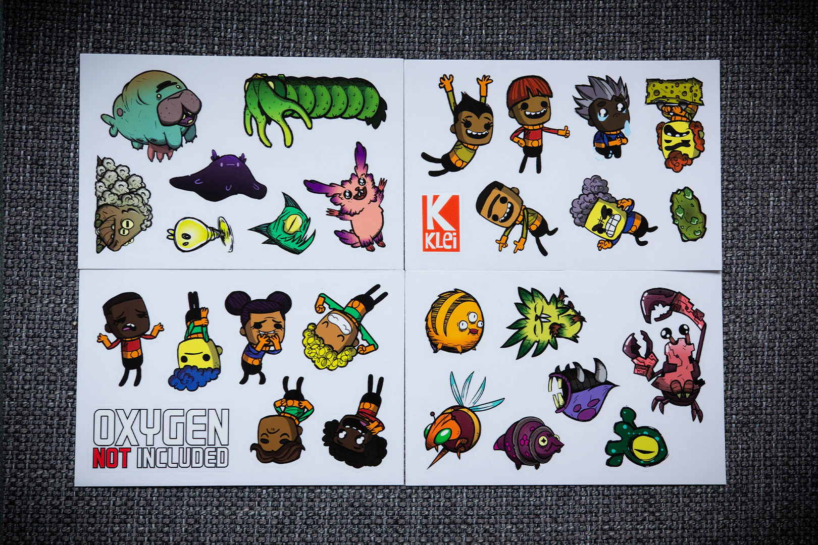 Oxygen Not Included: Stickers 4 Sheet Pack - Image 7